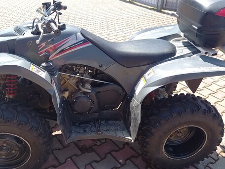 2008 Yamaha Grizzly 450 (YFM450), серебристый, 640000 рублей, вид 3