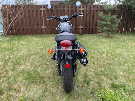2015 Triumph Scrambler, чёрный, 625000 рублей, вид 4