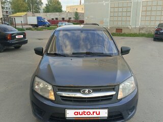 2015 Lada (ВАЗ) Granta I, серебристый, 350000 рублей, вид 2