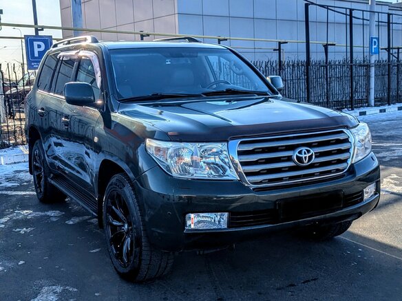 2007 Toyota Land Cruiser 200 Series, зелёный, 2300000 рублей