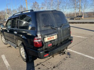 2004 Toyota Land Cruiser 105 100 Series Рестайлинг 1, чёрный, 1600000 рублей, вид 2