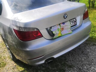 2008 BMW 5 серии 520d V (E60/E61) Рестайлинг, серый, 860000 рублей, вид 1