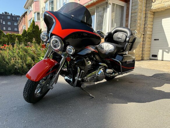 2006 Harley-Davidson Electra Glide, красный - вид 1