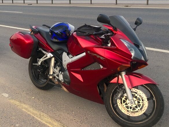2002 Honda VFR 800, красный, 450000 рублей - вид 8