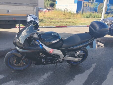 1997 Yamaha YZF600R Thundercat, чёрный, 320000 рублей, вид 4