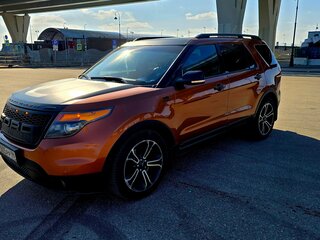2013 Ford Explorer Sport V, коричневый, 2100000 рублей, вид 4