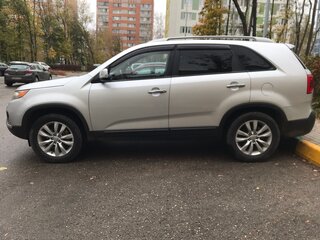 2009 Kia Sorento II, серебристый, 1100000 рублей, вид 4