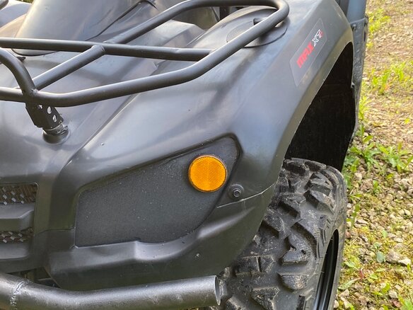 2012 Kymco MXU 450, чёрный, 350000 рублей - вид 3