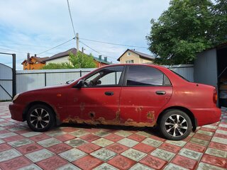 2007 Chevrolet Lanos I, красный, 150000 рублей, вид 5