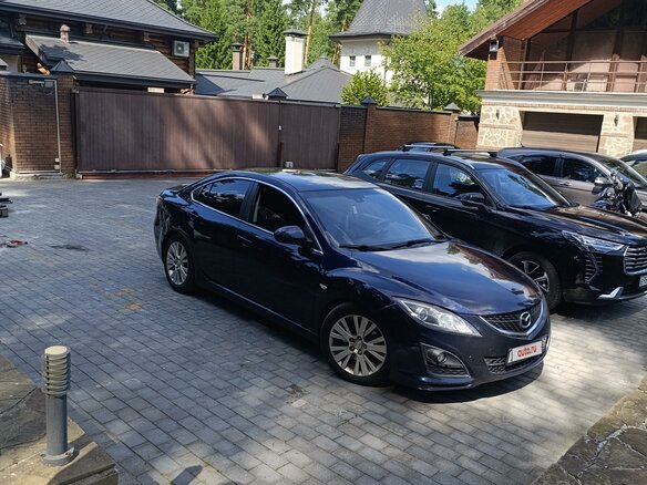 2007 Mazda 6 II (GH), синий, 870000 рублей