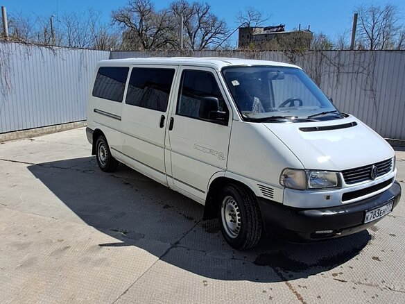 2002 Volkswagen Transporter Long T4, белый, 1400000 рублей - вид 4