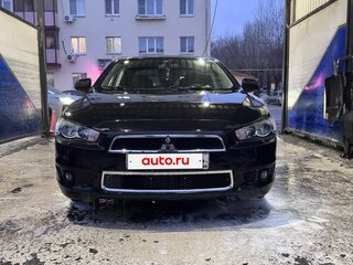 2007 Mitsubishi Lancer X, чёрный, 710000 рублей, вид 4
