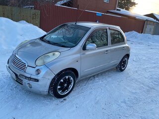 2002 Nissan March III (K12), серебристый, 300000 рублей, вид 1