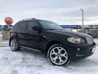 2007 BMW X5 3.0d II (E70), чёрный, 1800000 рублей, вид 2
