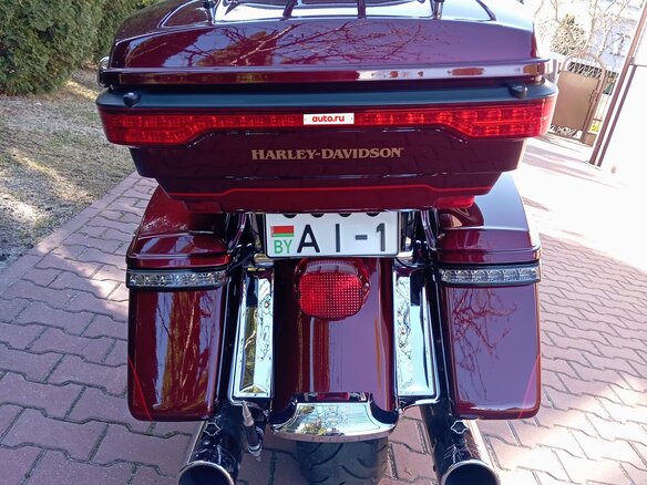 2017 Harley-Davidson Electra Glide, пурпурный, 1350000 рублей - вид 13