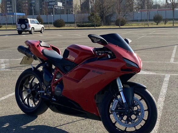 2011 Ducati 848, красный, 630000 рублей - вид 7