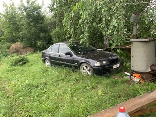 2001 BMW 3 серии 320i IV (E46), чёрный, 2000000 рублей, вид 2