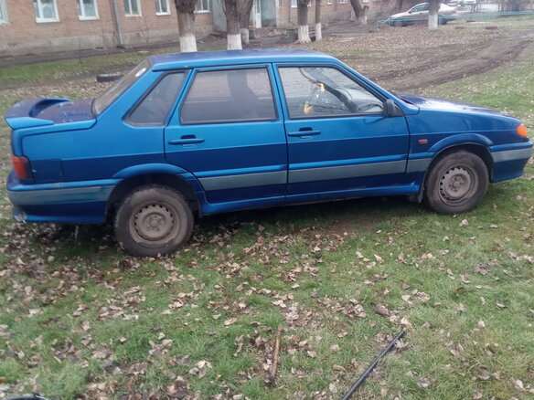 2007 Lada (ВАЗ) 2115, синий - вид 4