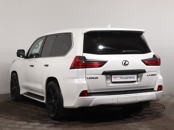 2015 Lexus LX 450d III Рестайлинг 2, белый - вид 3