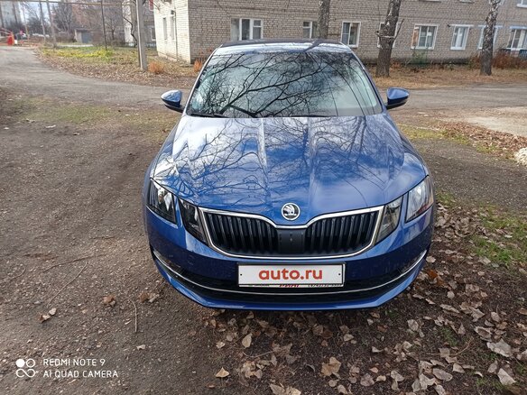 2020 Skoda Octavia III (A7) Рестайлинг, синий - вид 7