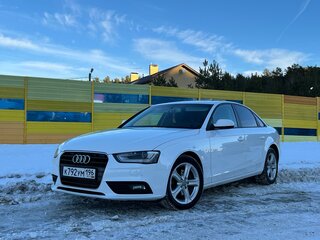 2012 Audi A4 IV (B8) Рестайлинг, белый, 1529000 рублей, вид 1