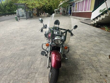 2007 Honda VTX 1300, пурпурный, 650000 рублей, вид 3