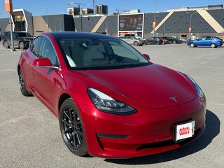 2018 Tesla Model 3 Long Range I, красный, 3550000 рублей, вид 3