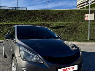 2014 Hyundai Solaris I Рестайлинг, серый, 930000 рублей, вид 3
