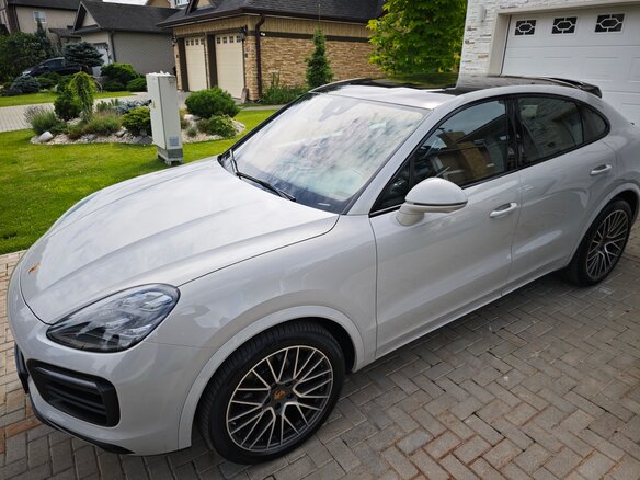 2021 Porsche Cayenne Coupé III, серый, 8500000 рублей - вид 1