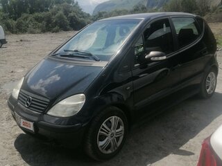 2004 Mercedes-Benz A-Класс 140 I (W168) Рестайлинг, чёрный, 560000 рублей, вид 1