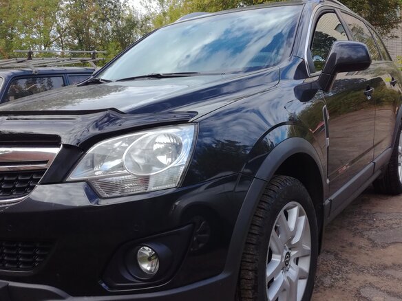 2013 Opel Antara I Рестайлинг, чёрный - вид 10