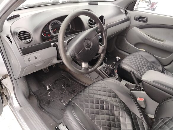 2007 Chevrolet Lacetti I, серый, 450000 рублей - вид 6