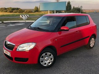 2008 Skoda Fabia II, красный, 360000 рублей, вид 1