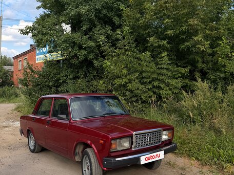 2007 Lada (ВАЗ) 2107, красный, 230000 рублей, вид 5