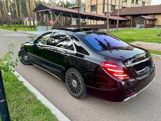 2015 Mercedes-Benz S-Класс 350 CDI BlueTEC Long 9G-TRONIC VI (W222, C217), чёрный, 4290000 рублей, вид 5