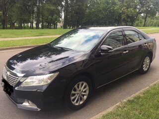 2012 Toyota Camry VII (XV50), чёрный, 1790000 рублей, вид 1