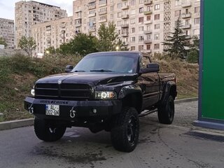 1997 Dodge RAM II (BR/BE), чёрный, 1688566 рублей, вид 4
