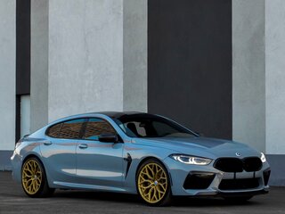 2022 BMW M8 Gran Coupe Competition I (F91/F92/F93) Рестайлинг, серый, 10700000 рублей, вид 4