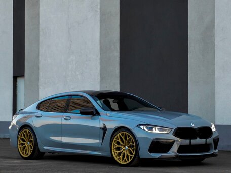2022 BMW M8 Gran Coupe Competition I (F91/F92/F93) Рестайлинг, серый, 10700000 рублей, вид 4