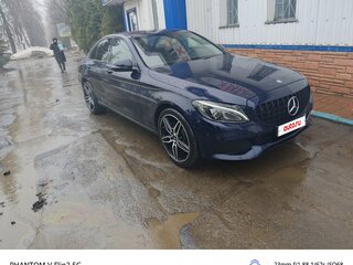 2015 Mercedes-Benz C-Класс 200 IV (W205), синий, 2900000 рублей, вид 1