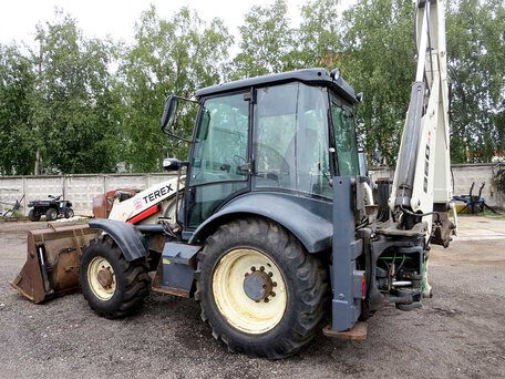 2011 Terex Экскаваторы-погрузчики, белый, 5000000 рублей, вид 1