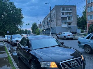 2006 Audi A8 Long II (D3) Рестайлинг, чёрный, 700000 рублей, вид 2