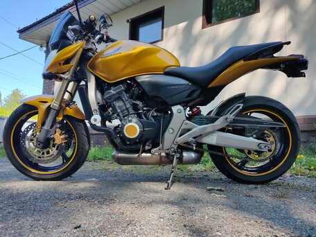 2007 Honda CB 600F Hornet, золотистый, 520000 рублей, вид 1