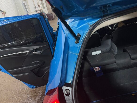 2014 Honda Fit III, синий, 1050000 рублей - вид 16