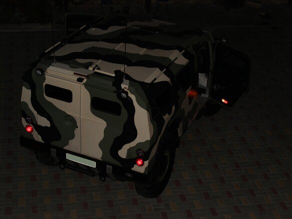 2007 ГАЗ 2330 «Тигр» 233001, зелёный - вид 3