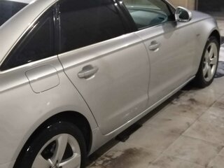 2011 Audi A6 IV (C7), серебристый, 1500000 рублей, вид 3