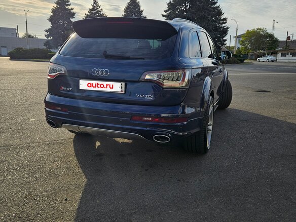 2009 Audi Q7 I (4L) Рестайлинг, синий, 4500000 рублей - вид 3