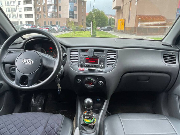 2009 Kia Rio II Рестайлинг, чёрный, 339000 рублей - вид 13