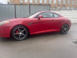 2008 Hyundai Tiburon II (GK) Рестайлинг, красный, 1100000 рублей, вид 1