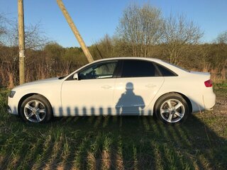 2014 Audi A4 IV (B8) Рестайлинг, белый, 1700000 рублей, вид 5